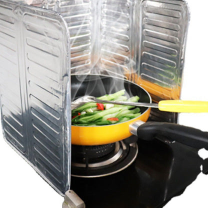 🛡️ BUY 1 GET 1 FREE! 🍳 Kitchen Oil Splatter Guard - Heat-Resistant & Flexible Silicone, Easy to Clean & Reusable for Frying/Cooking 🔥✨