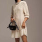 💗LAST DAY -56% OFF💗Women's Cable-Knit Mini Sweater Dress
